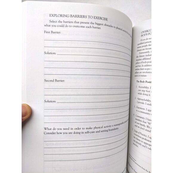 The Intuitive Eating Workbook: 10 Principles for Healthy Relationship with Food - Picture 6 of 9